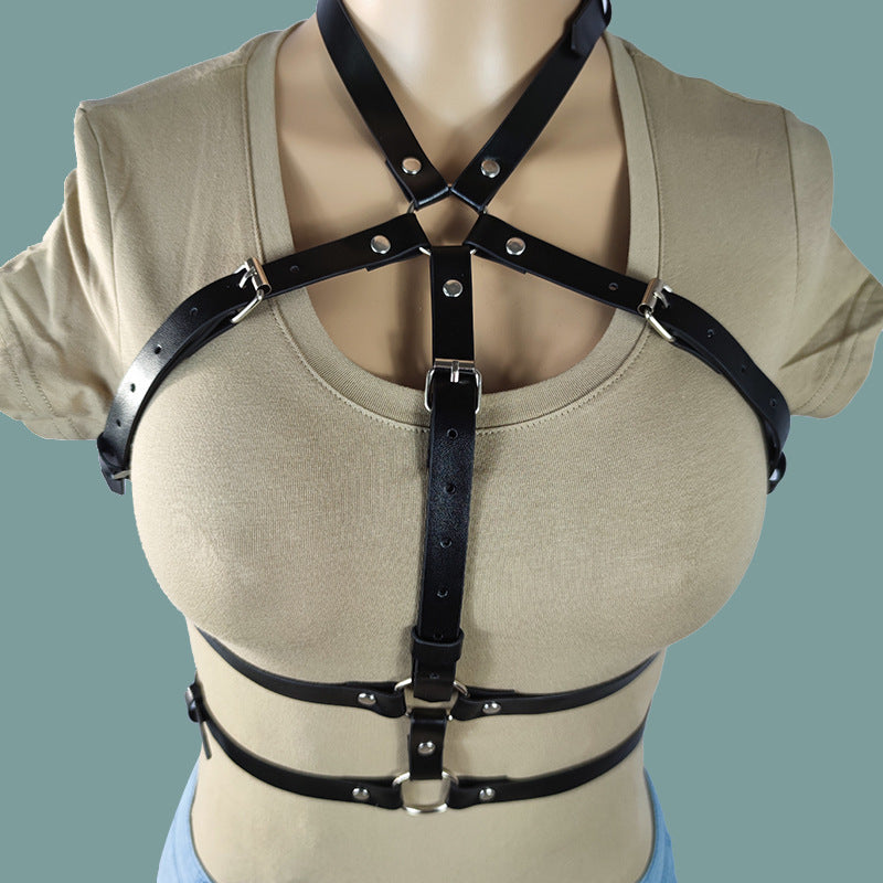 Bondage Bdsm Harnais Femme Lingerie Érotique Harnais Ensemble