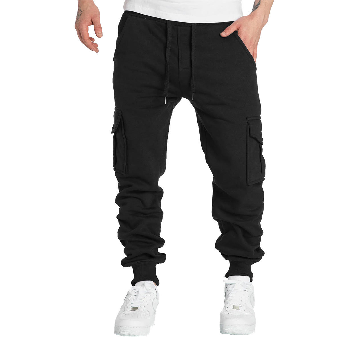 Men's Casual Working Multi-pocket Pants Exercise Casual Pants