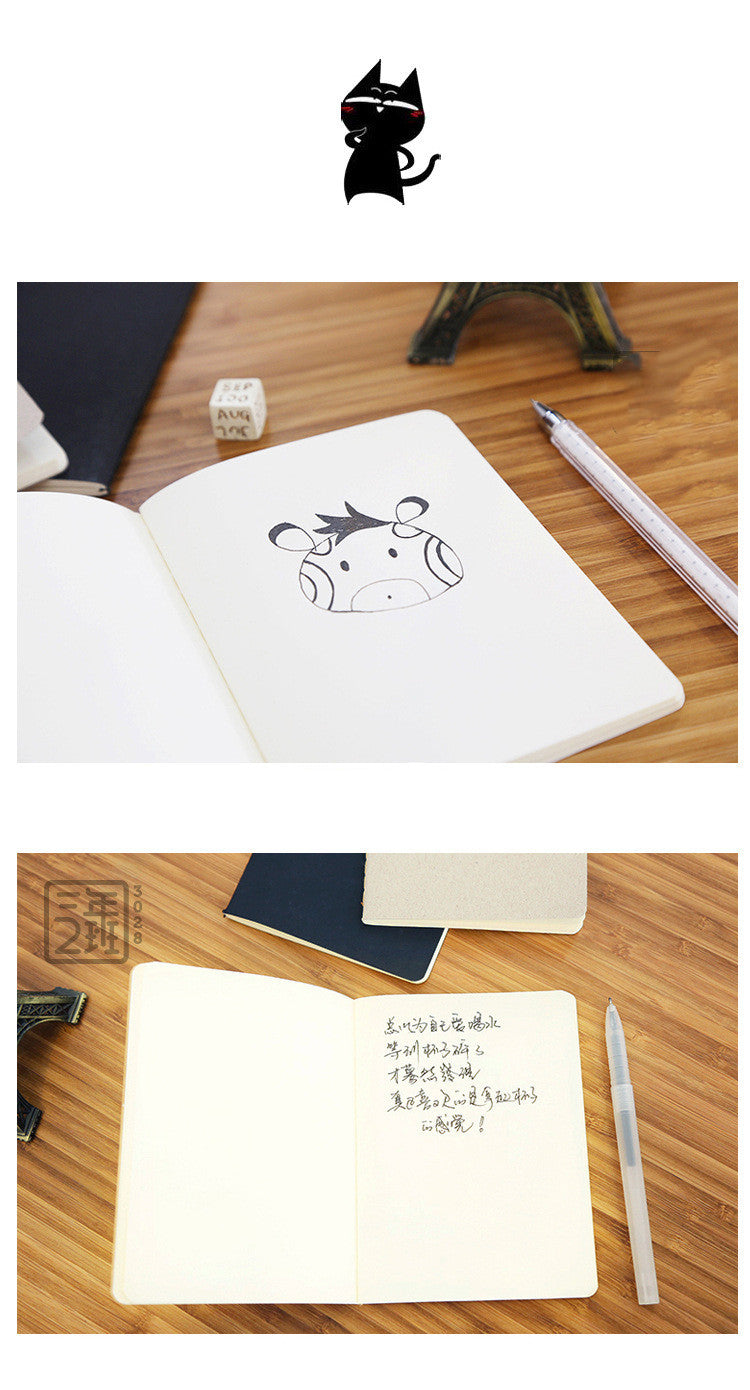 Libro de graffiti de color sólido en blanco liso retro