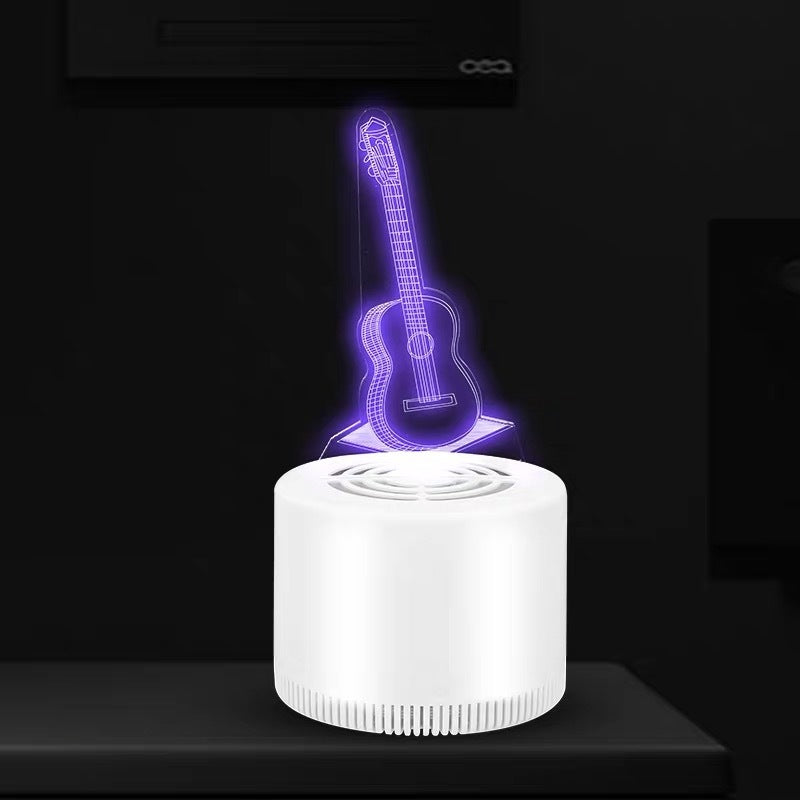 Tueur de moustiques 3D créatif, silencieux, USB, pour la maison