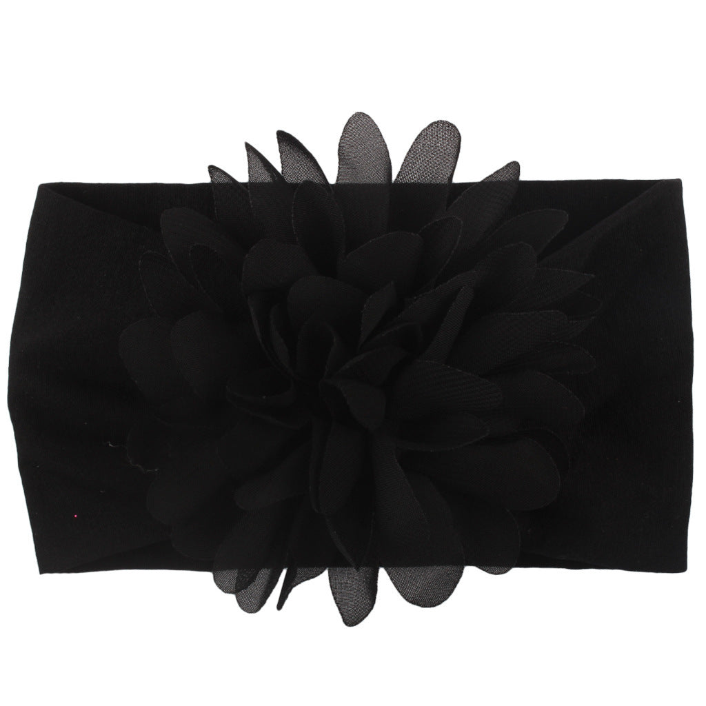 Bandeau créatif en mousseline de soie, accessoires pour cheveux de bébé, bandeau de princesse mignon