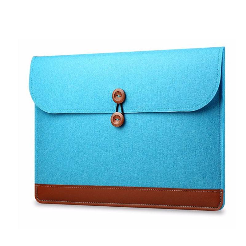 Funda protectora plana de fieltro