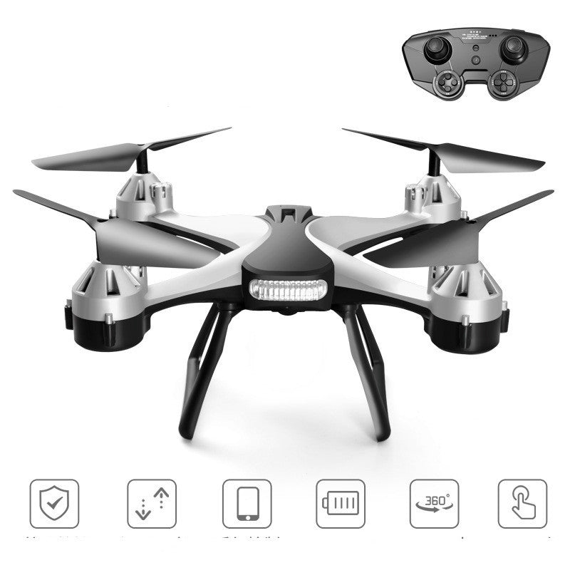Quadricoptère de drone de photographie aérienne HD 4K à double caméra