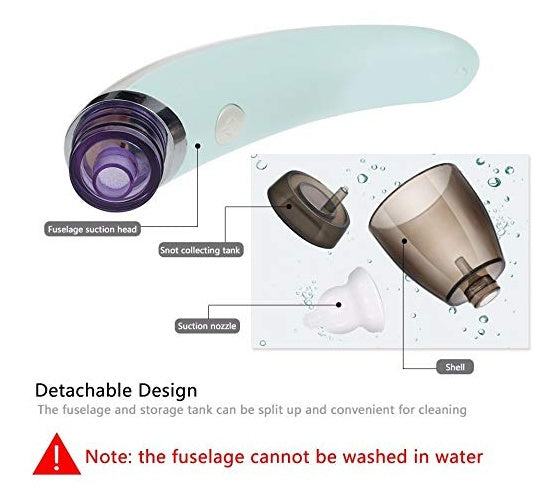 Aspirateur nasal pour enfants Aspirateur nasal électrique anti-reflux