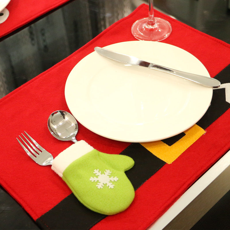 Tapis de table de décoration de Noël