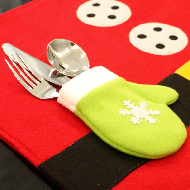 Tapis de table de décoration de Noël