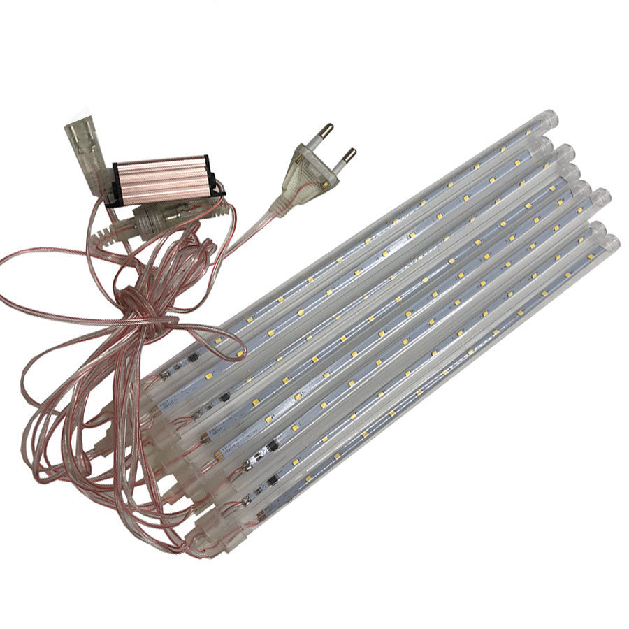 Luz LED de jardín con linterna de lluvia de meteoritos