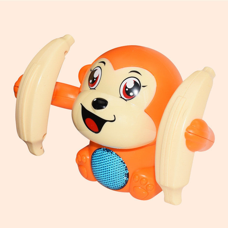 Jouets pour bébés, singe électrique, Puzzle musical léger, son à bascule, jouets éducatifs précoces pour enfants, cadeaux