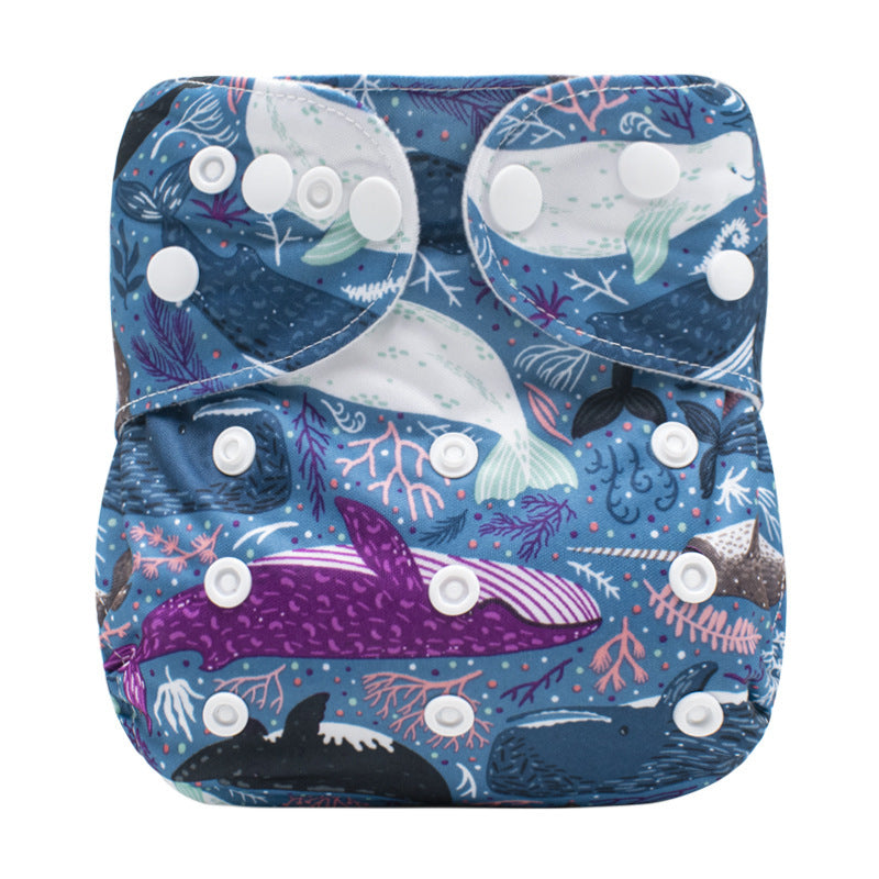 Couche-culotte lavable pour bébé, pantalon étanche, poche en tissu pour bébé