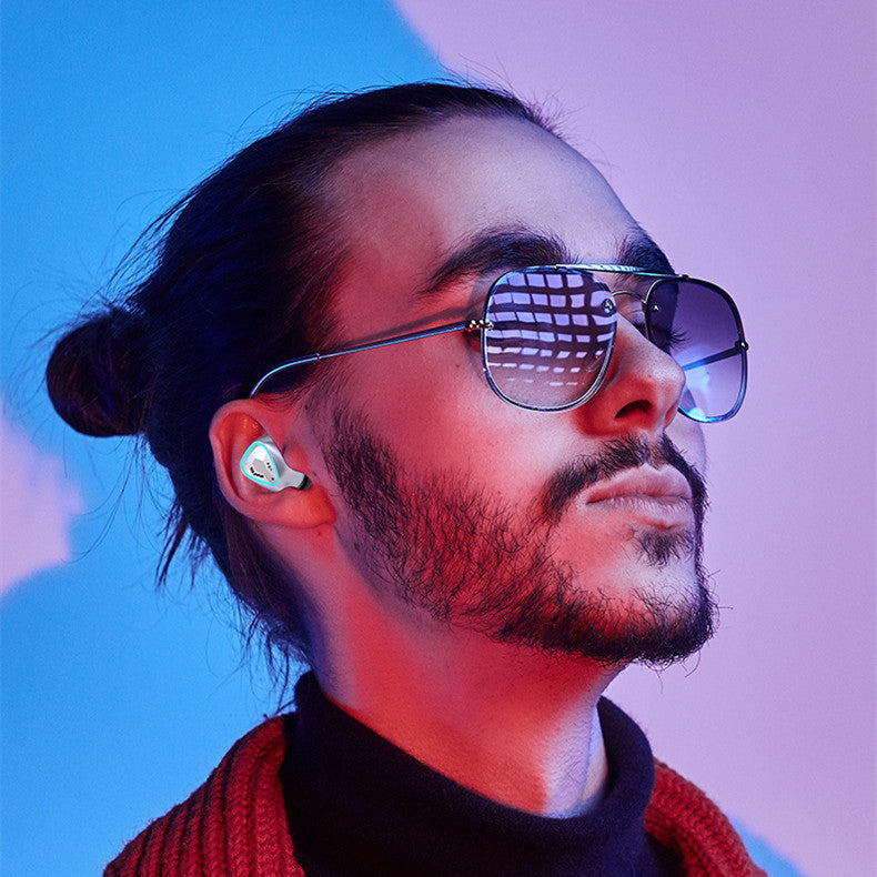 Casque Bluetooth sans fil de jeu intra-auriculaire à faible latence