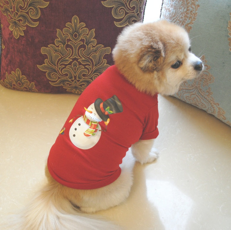 Chaleco navideño para perros