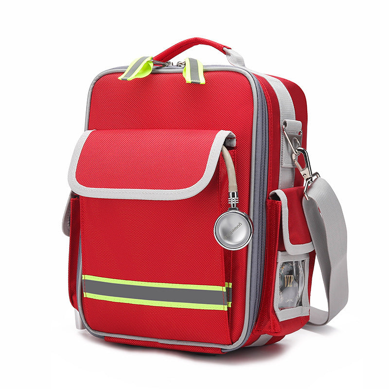 Bolsa de protección contra incendios familiar, kit de emergencia para coche medicinal portátil multifuncional