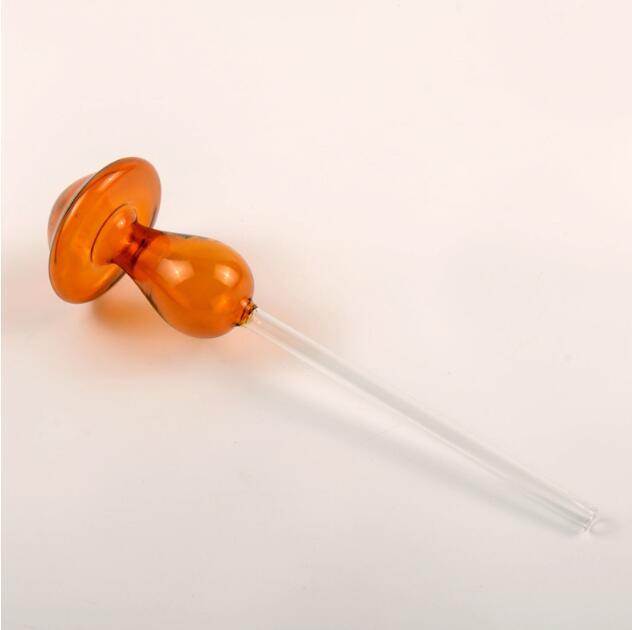 Regaderas automáticas de vidrio para pájaros, regaderas de flores, plantas decorativas, dispositivo de riego de vidrio transparente, planta de interior