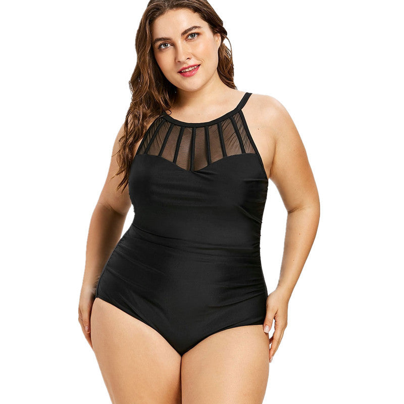 Maillot de bain une pièce source chaude grande taille