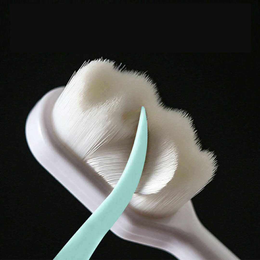 Brosse à dents Ultra-fine, poils Super doux, nettoyage en profondeur, Portable, outils de soins bucco-dentaires, nettoyage buccal, voyage