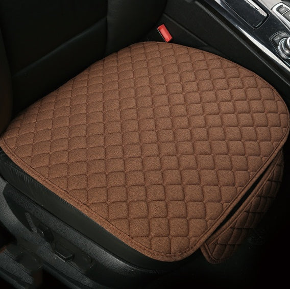 Protector de funda de asiento de coche de lino
