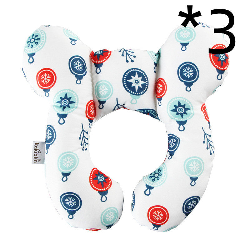 Oreillers de protection pour bébé, coussin de soutien en forme de U pour voyage et voiture