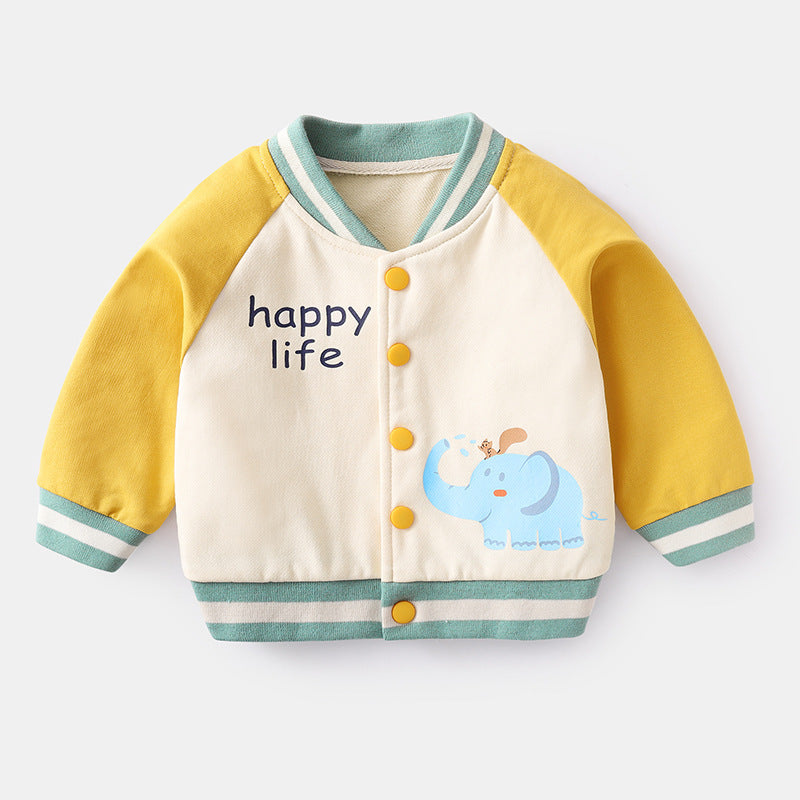 Veste pour bébé, vêtements de printemps et d'automne, veste pour tout-petits, vêtements pour garçons