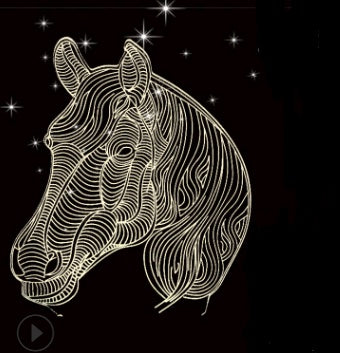 La lámpara de mesa 3D del búho de la luz de la noche llevada puede tocar colorido