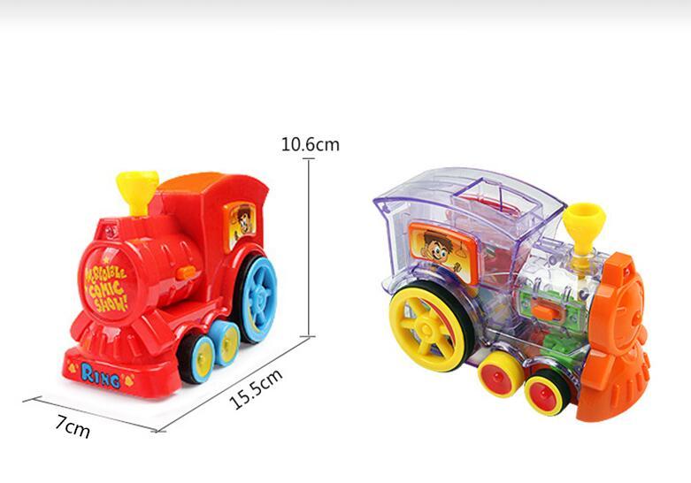 Domino dominos électriques Thomas petits blocs de train, Puzzle jouets pour enfants