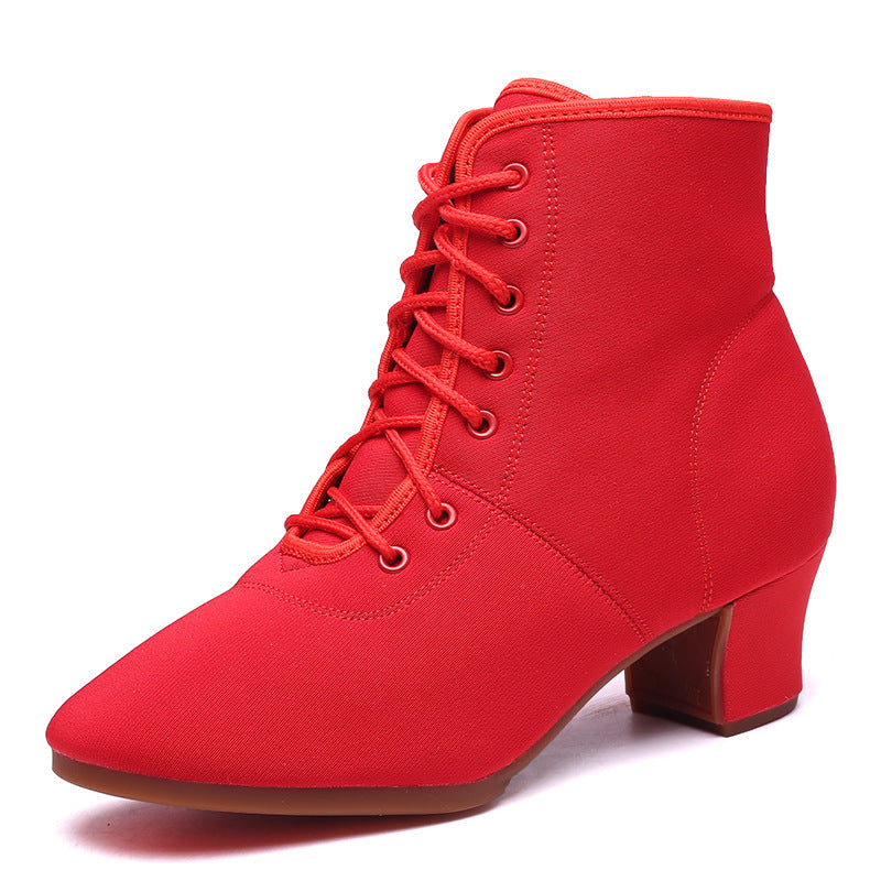 Chaussures et bottes de danse pour femmes, pratique de la danse carrée en plein air