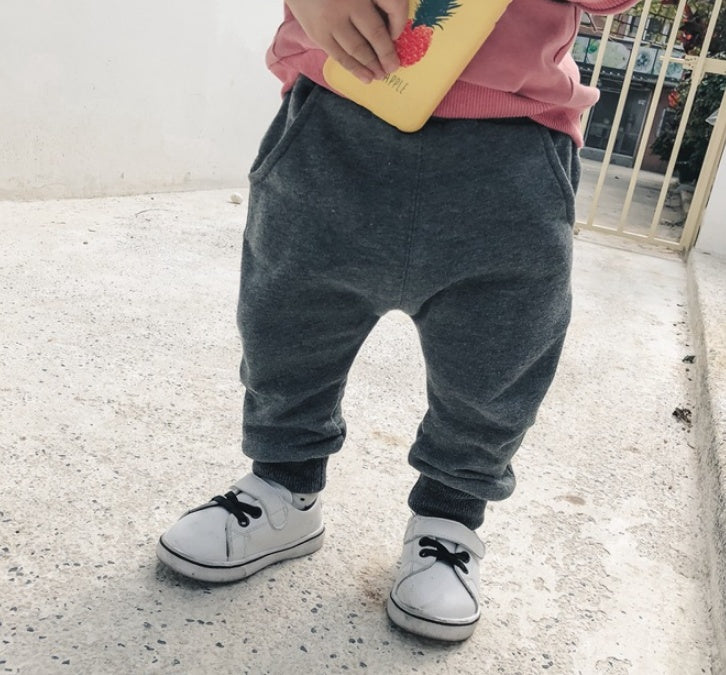 Pantalons décontractés pour garçons, automne, pantalons de survêtement décontractés pour enfants coréens, pantalons amples de dessin animé pour bébés 