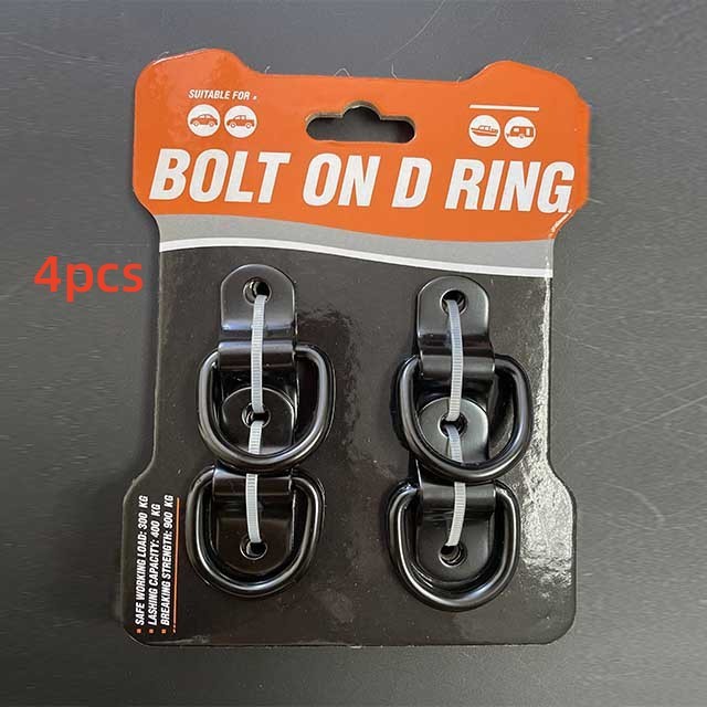 Crochet galvanisé de plancher d'anneau de traction d'accessoires modifiés pour des camions