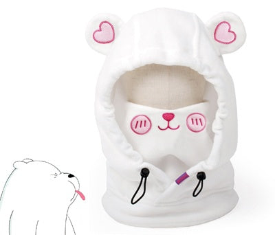 Casque de Protection de Ski, couvre-chef, ours brun, lapin, ours blanc, dessin animé