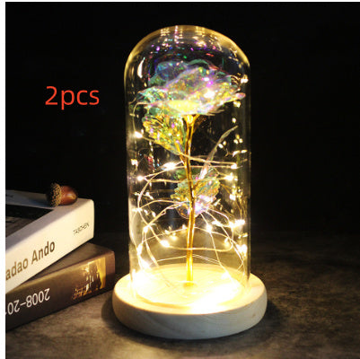 Cubierta de cristal del Principito Rosa