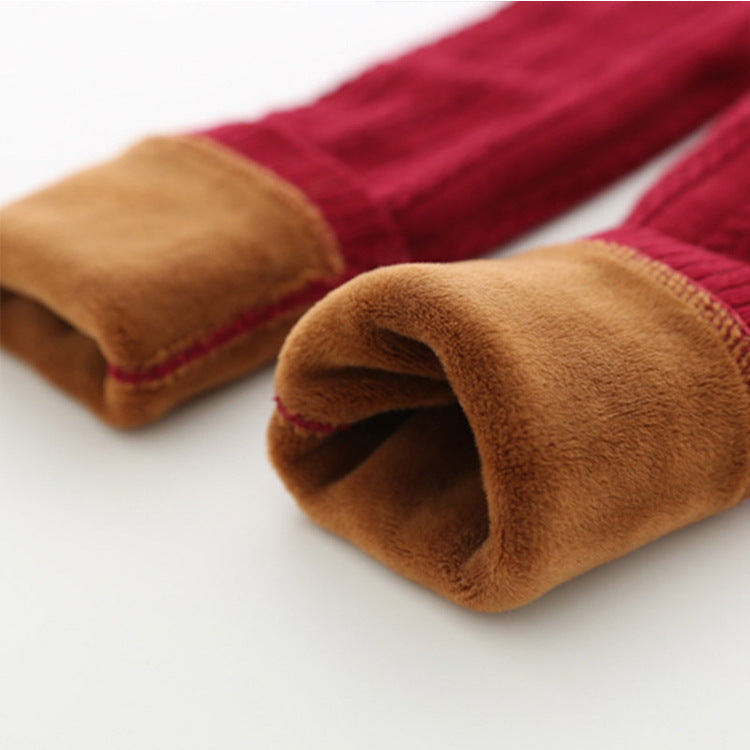 Leggings d'hiver chauds pour enfants