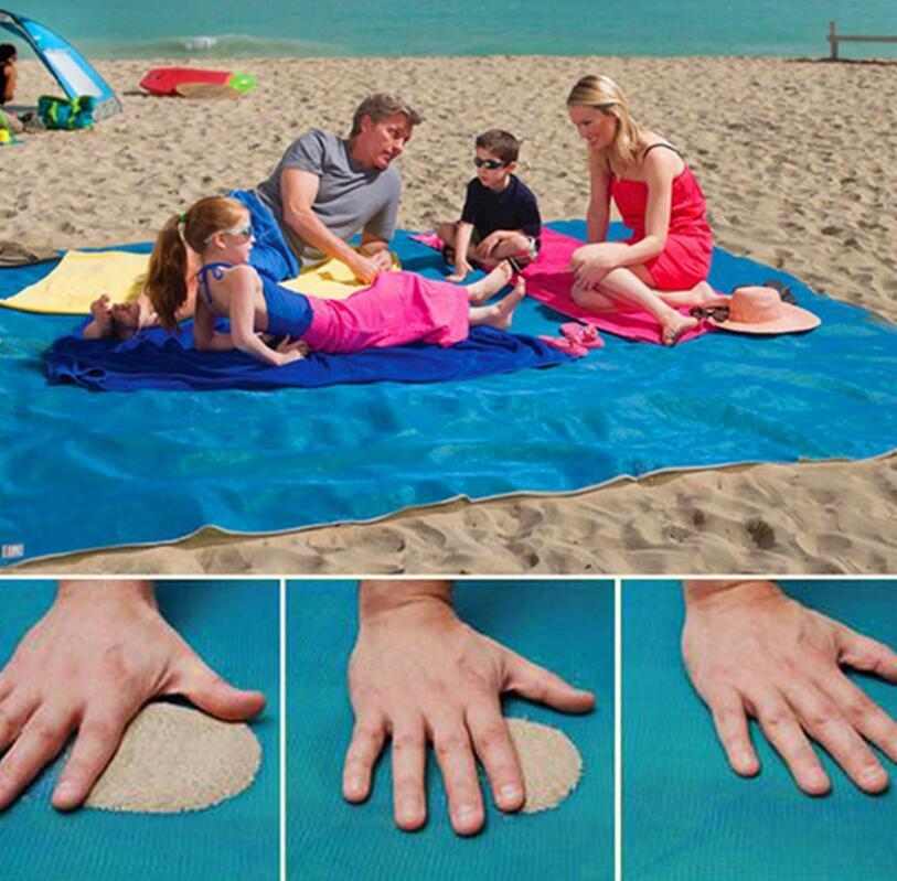 Tapis pliant tapis de plage qui fuit sable tapis de plage voyage en plein air tapis de pique-nique tapis de Camping