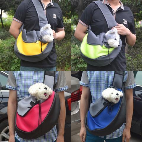 Sac à bandoulière pour animaux de compagnie, sacoche de transport extérieur, sac à dos pour animaux de compagnie