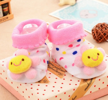 Chaussettes bébé en coton chaussettes de noël pour nouveau-nés cadeau Lot Animal antidérapant avec semelles en caoutchouc pour enfant garçon fille nouveau-né chaussettes bébé 