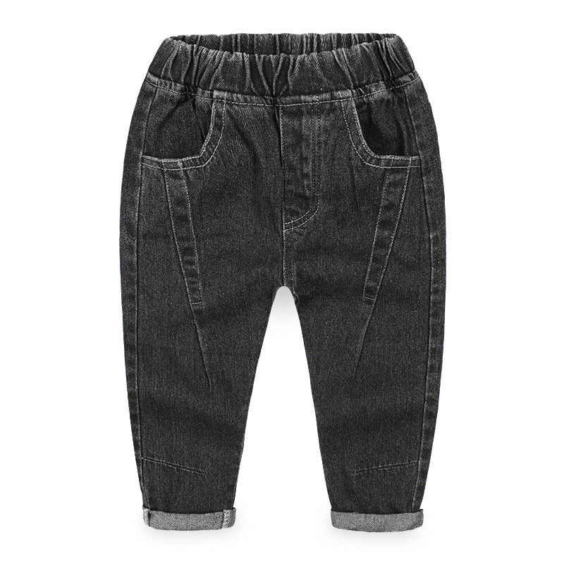 Pantalon long en jean noir pour garçon