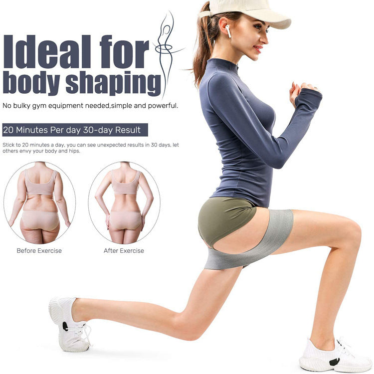 Anneau de hanche avec bande élastique pour équipement de fitness