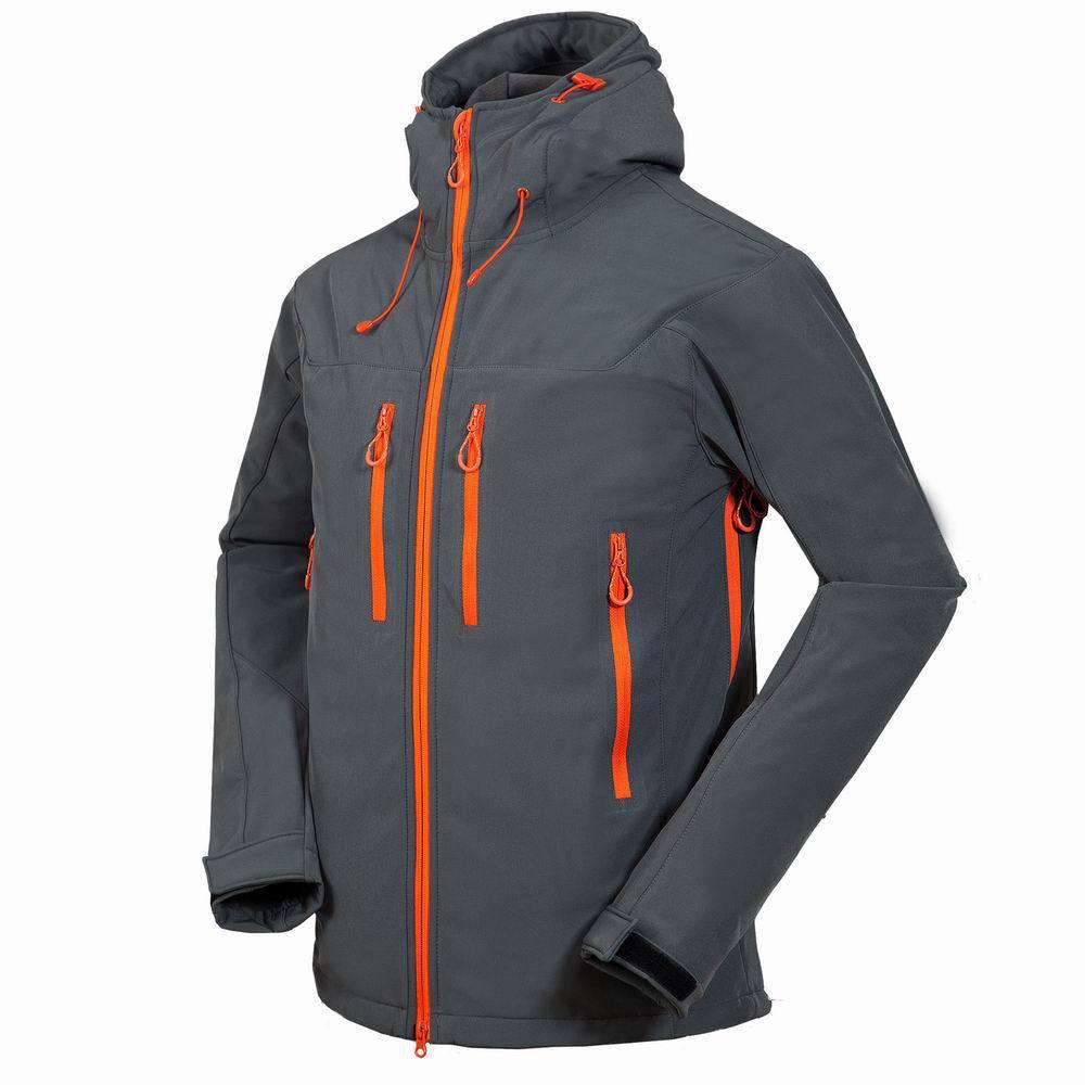 1652 nuevos hombres Montañismo al aire libre camping ocio deportes complejo chaqueta de concha suave chaqueta precio al por mayor de ventas