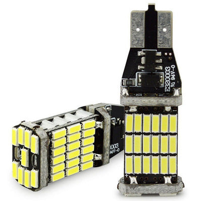 Lampe de frein de voiture 12v, feu de recul Super lumineux 45 SMD 4014 LED Canbus