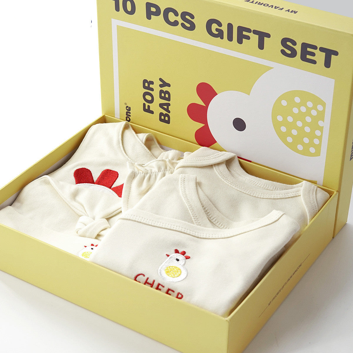 Suministros maternos y para bebés Ropa de bebé de luna llena Traje de diez piezas de algodón