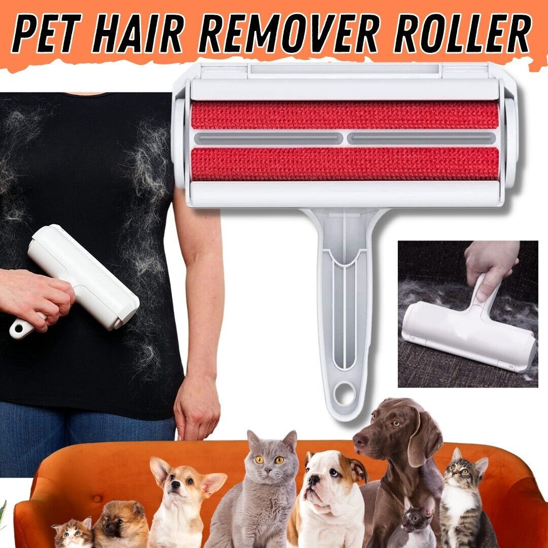 Chien chat animal de compagnie réutilisable anti-peluches rouleau de fourrure canapé vêtements brosse de nettoyage
