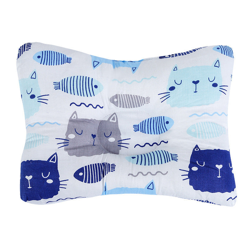 Oreiller façonnant en coton doux pour enfants, oreiller de voyage pour le cou, oreiller de sommeil pour bébés et enfants