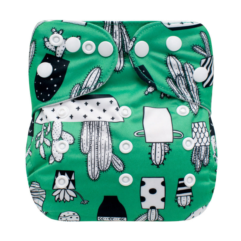 Couche-culotte lavable pour bébé, pantalon étanche, poche en tissu pour bébé