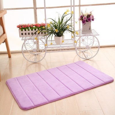 Alfombra de algodón con memoria