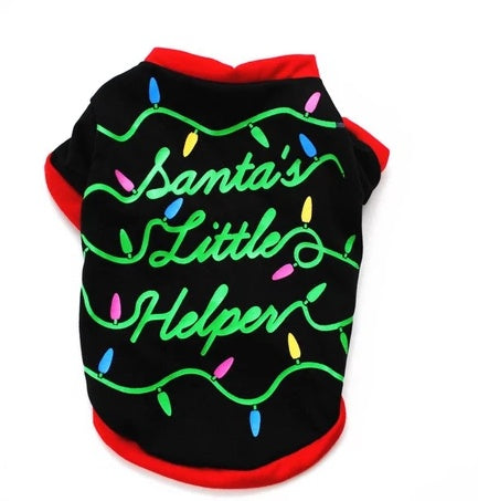 Chaleco navideño para perros