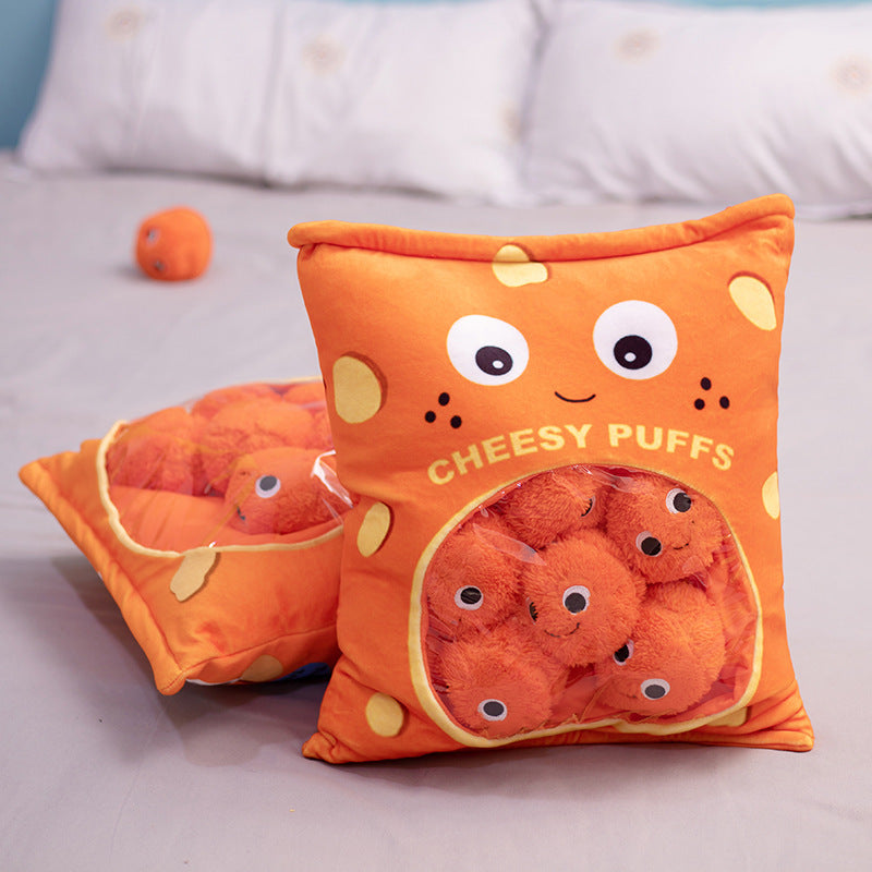 Jouets en peluche en forme de collation