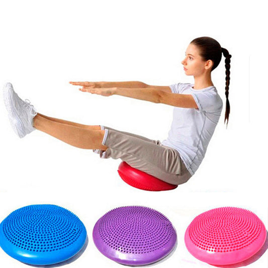 Almohadilla inflable para masaje de pies, equipo de ejercicio físico, tabla de equilibrio de Yoga