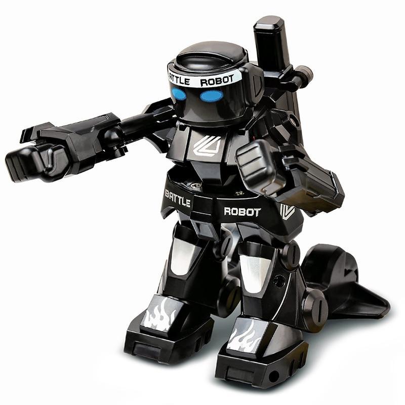 Mini Robot de combat intelligent RC 777 – 615G, 2.4G, jouet de combat pour garçons, sens, télécommande, Simulation, son et lumière, jouets corporels