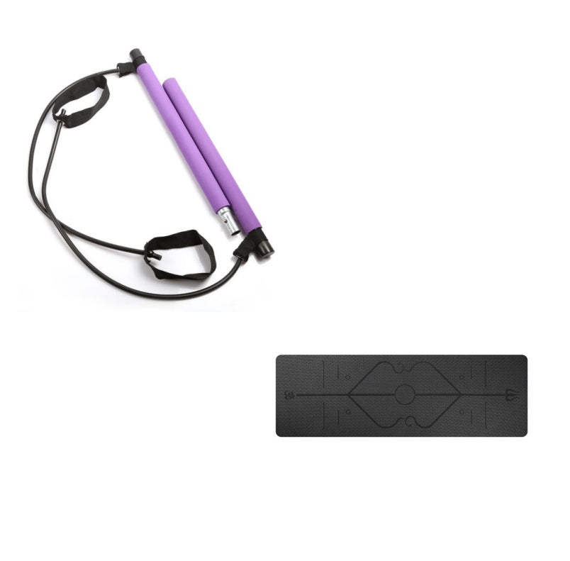 Bandes de résistance de Yoga Crossfit, corde de traction, Portable, entraînement de gymnastique, Pilates, barre d'entraînement, bandes élastiques