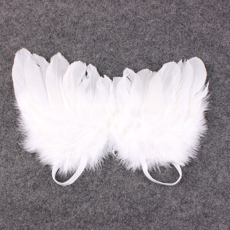 Accessoires plume aile filles cheveux enfants bébé photographie accessoires de cheveux