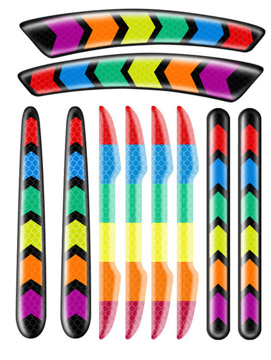 Autocollant réfléchissant pour bande anti-collision de porte de voiture GM