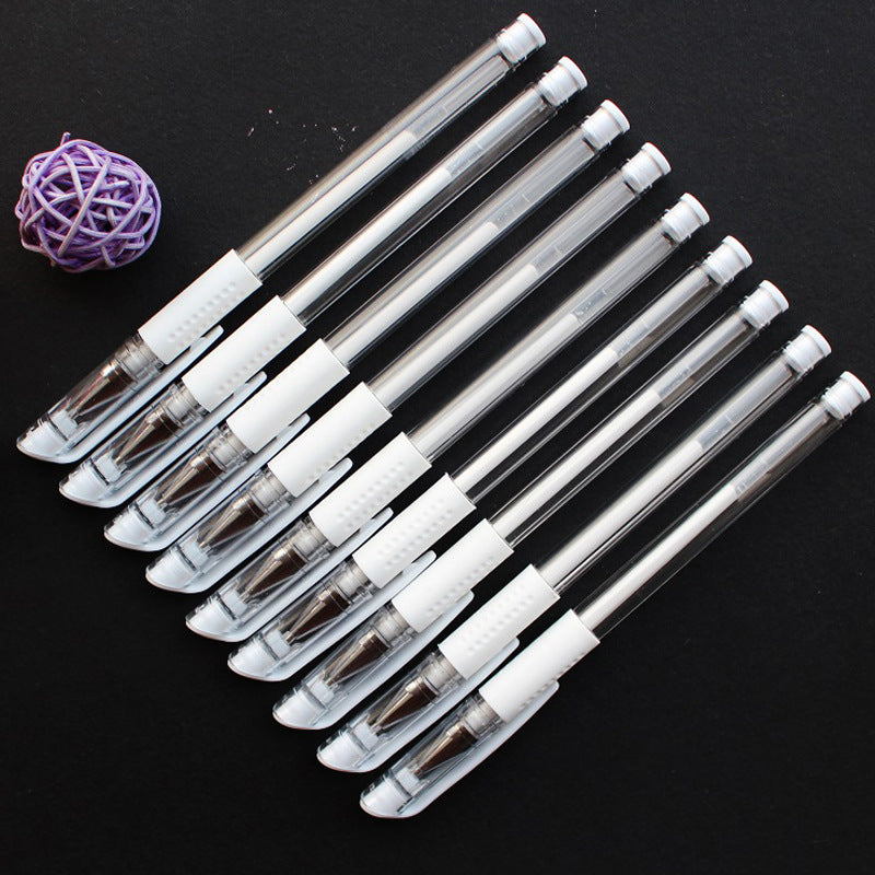 Stylo neutre blanc de calligraphie à stylo dur